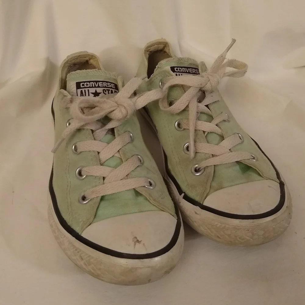 Converse Mint Green Sneakers